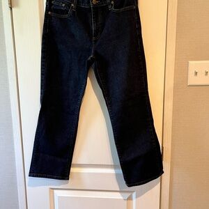 Ralph Lauren Women's Flare Jeans - Dark Blue